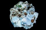 Light-Blue Shattuckite Specimen - Tantara Mine, Congo #111696-1